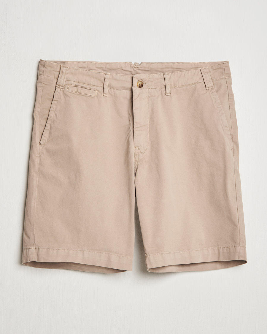 Herre | Shorts | Oscar Jacobson | Poggio Cotton Shorts Beige