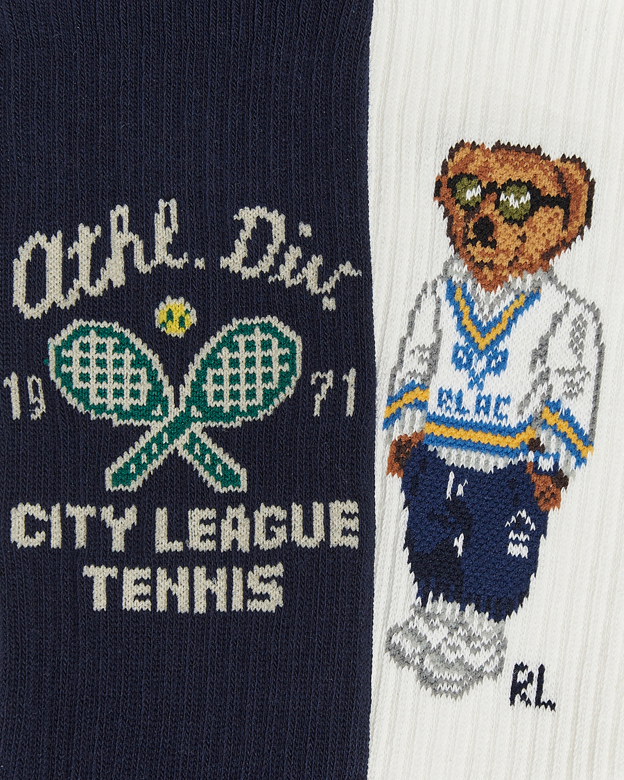 Herre | Undertøy | Polo Ralph Lauren | 6-Pack Mix Crew Sock Navy/Blue/White/Grey/Green
