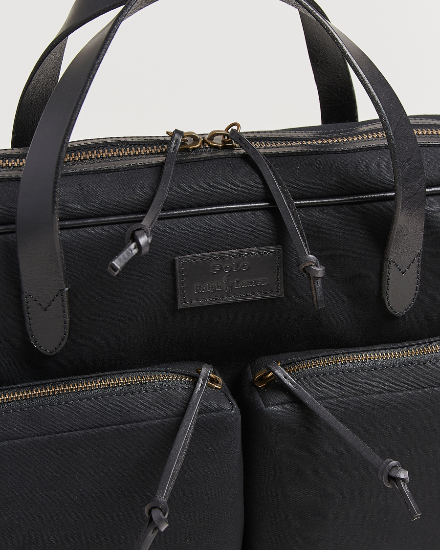 Herre | Vesker | Polo Ralph Lauren | Commuter Canvas Messenger Bag Black