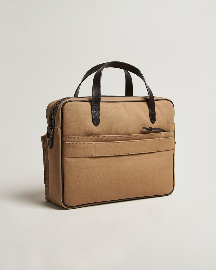 Herre | Vesker | Polo Ralph Lauren | Commuter Canvas Messenger Bag Khaki/Brown