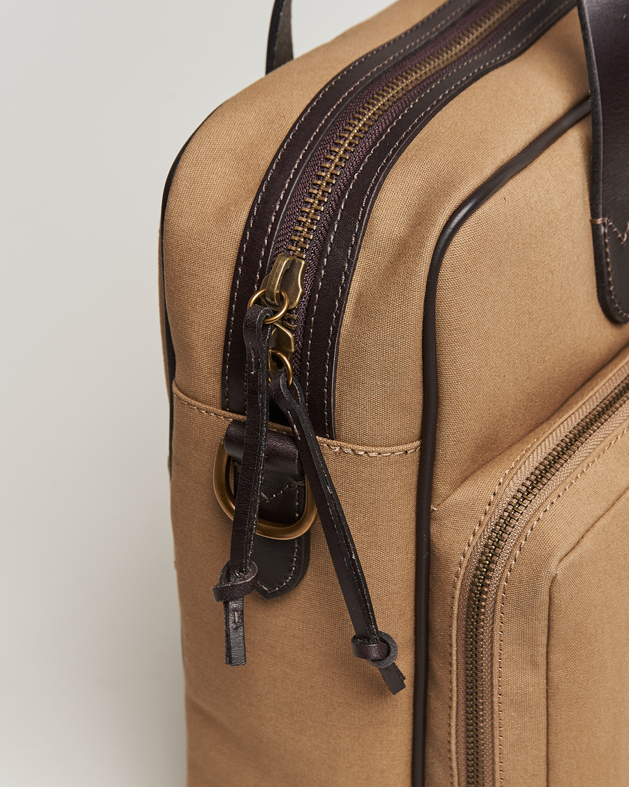 Herre | Vesker | Polo Ralph Lauren | Commuter Canvas Messenger Bag Khaki/Brown