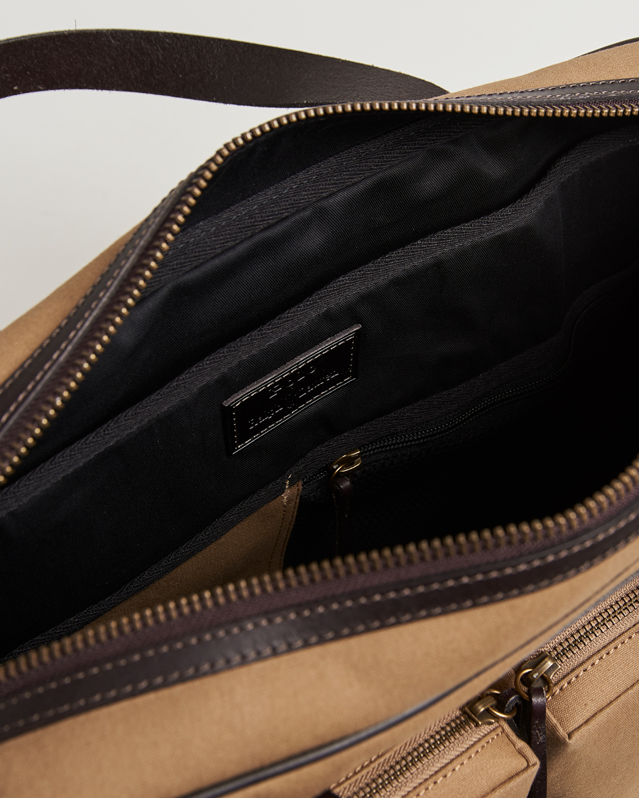 Herre | Vesker | Polo Ralph Lauren | Commuter Canvas Messenger Bag Khaki/Brown