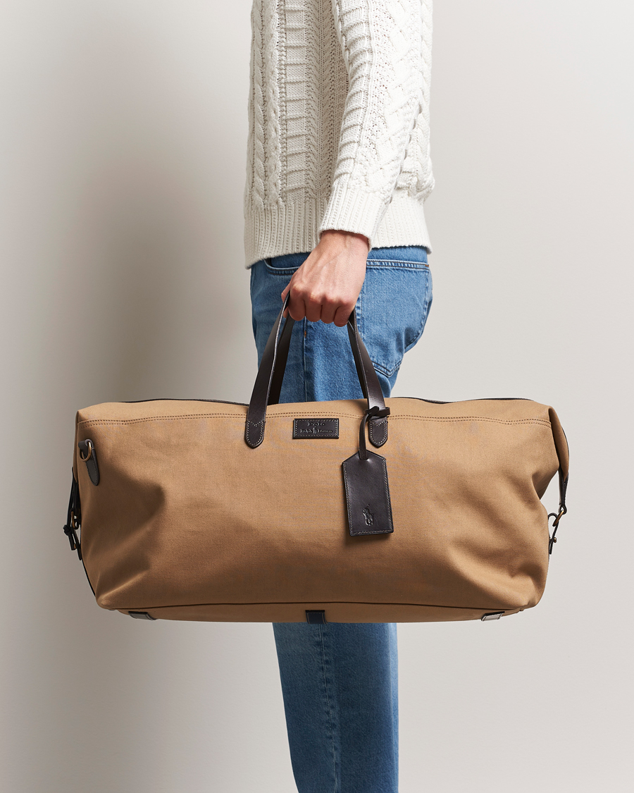 Herre | Vesker | Polo Ralph Lauren | Polo Ralph LaurenMedium Canvas Duffle BagKhaki/Brown
