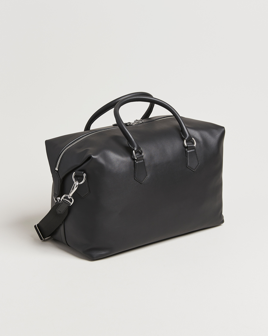 Herre | Vesker | Polo Ralph Lauren | Smooth Leather Weekendbag Black