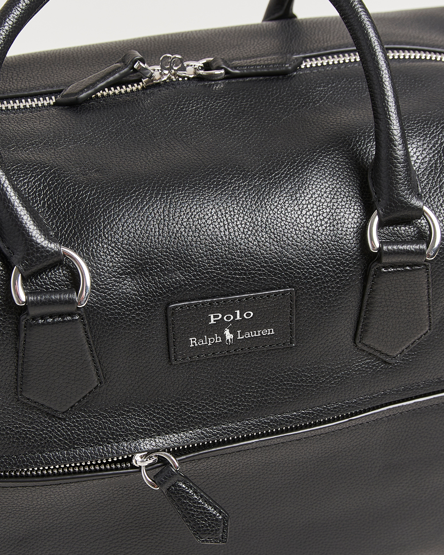 Herre | Vesker | Polo Ralph Lauren | Polo Ralph LaurenPebble Leather Duffle BagBlack