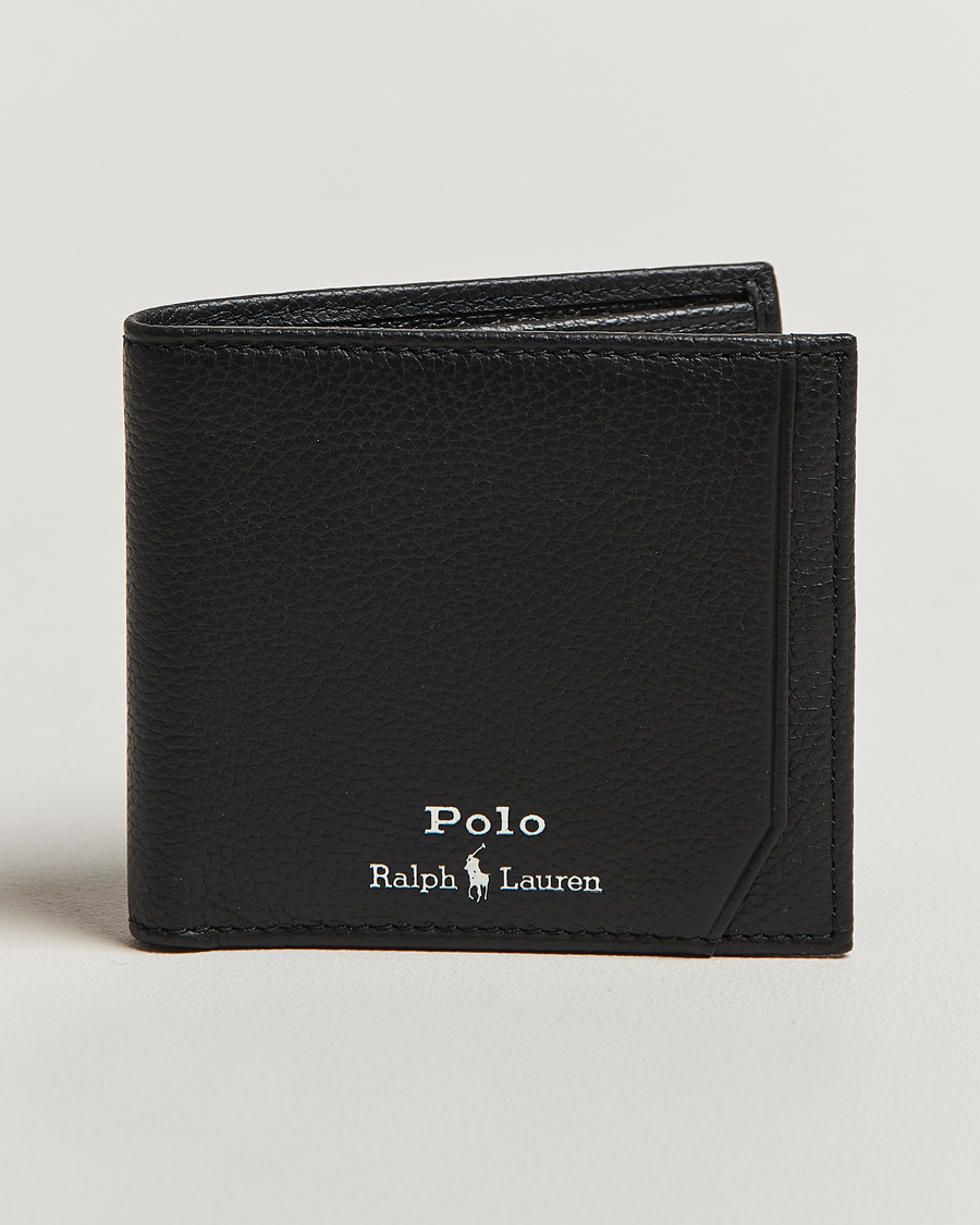 Herre | Lommebøker | Polo Ralph Lauren | Polo Ralph LaurenPebble Leather Billfold WalletBlack