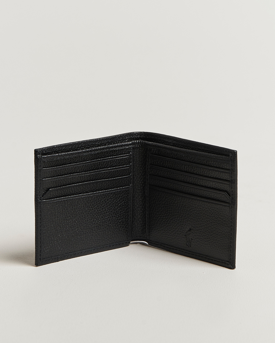 Herre | Lommebøker | Polo Ralph Lauren | Polo Ralph LaurenPebble Leather Billfold WalletBlack