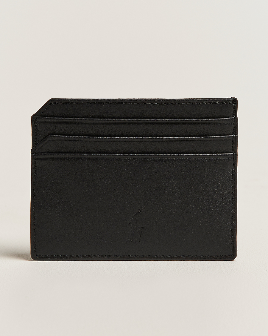 Herre | Lommebøker | Polo Ralph Lauren | Card Holder Smooth Leather Black