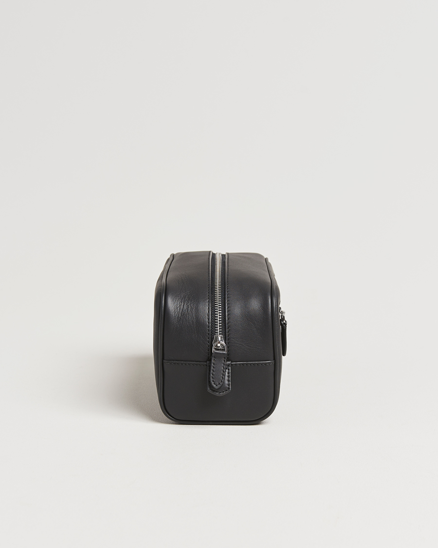 Herre | Vesker | Polo Ralph Lauren | Smooth Leather Washbag Black
