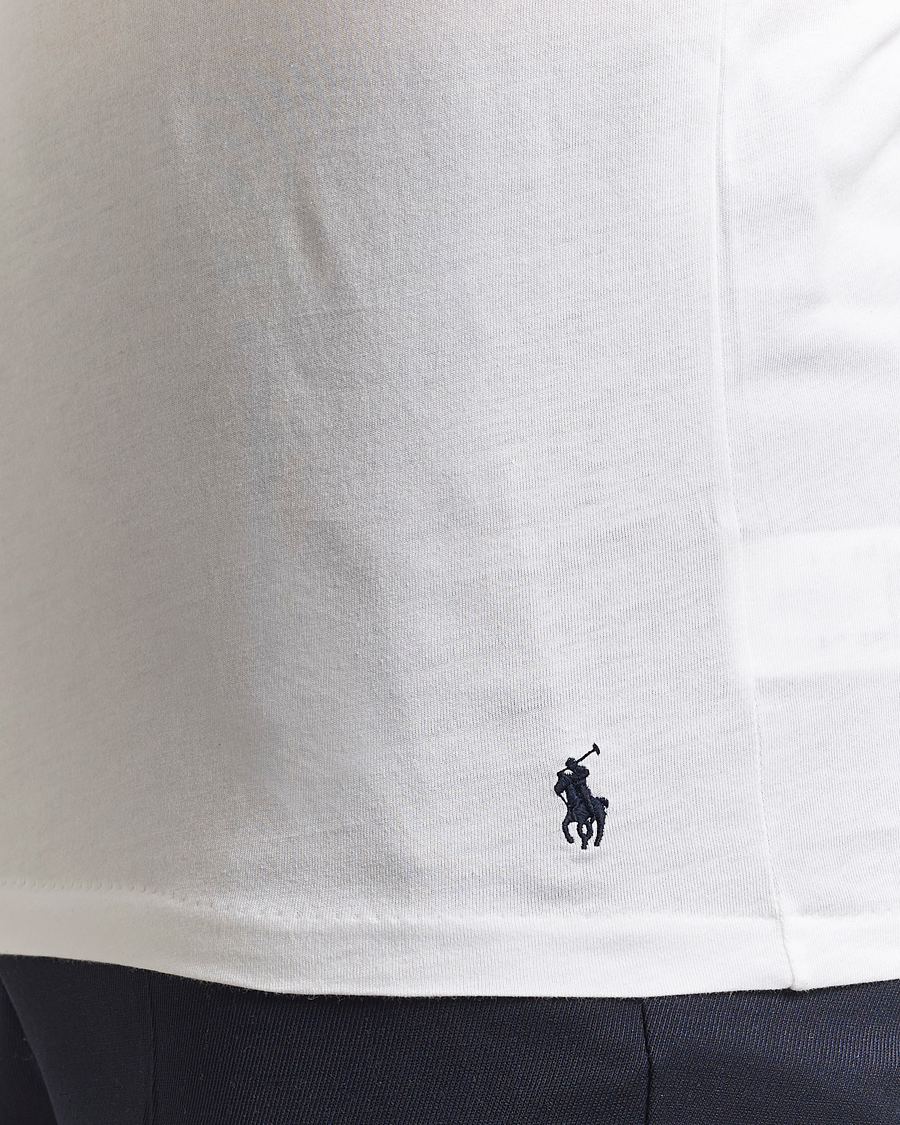 Herre | T-Shirts | Polo Ralph Lauren | 3-Pack Crew Neck T-Shirt Navy/Grey/White
