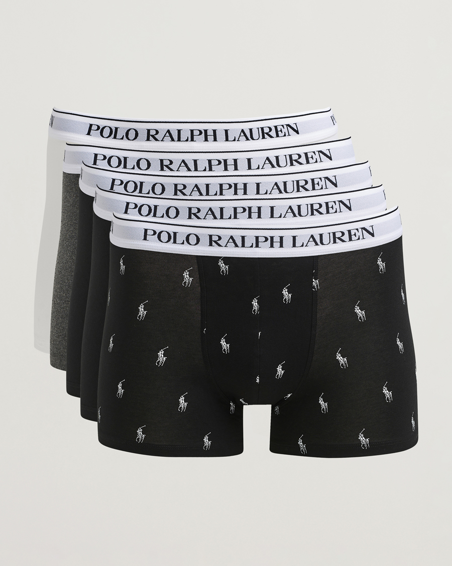 Herre | Undertøy | Polo Ralph Lauren | 5-Pack Trunk Multi