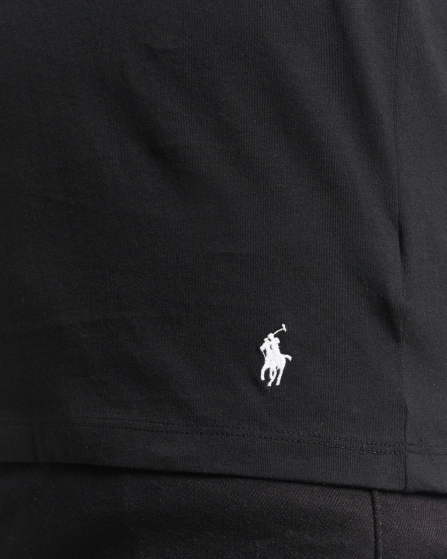 Herre | T-Shirts | Polo Ralph Lauren | 3-Pack V Neck T-Shirt White/Grey/Black