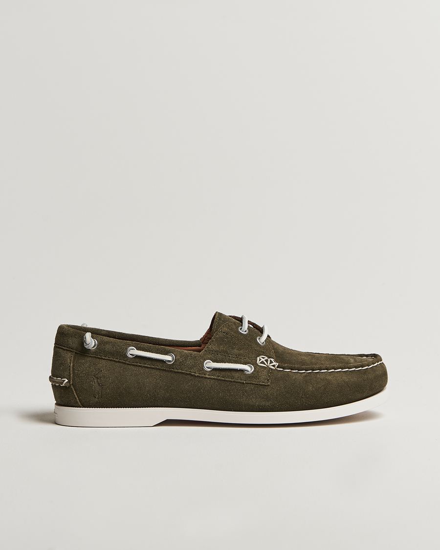 Herre | Seilersko | Polo Ralph Lauren | Merton Suede Boatshoe Armadillo