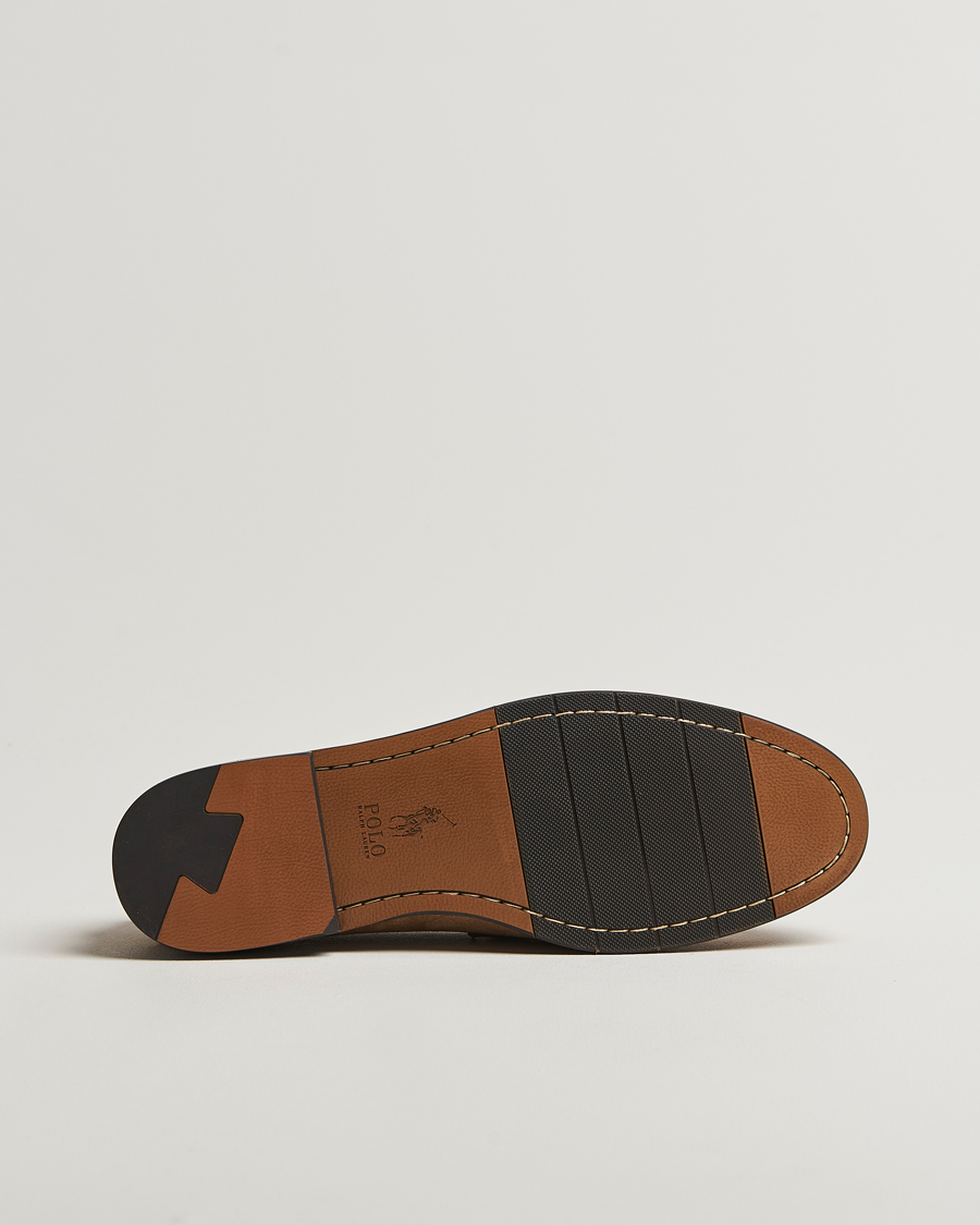 Herre | Loafers | Polo Ralph Lauren | Alston Suede Penny Loafer Desert Tan