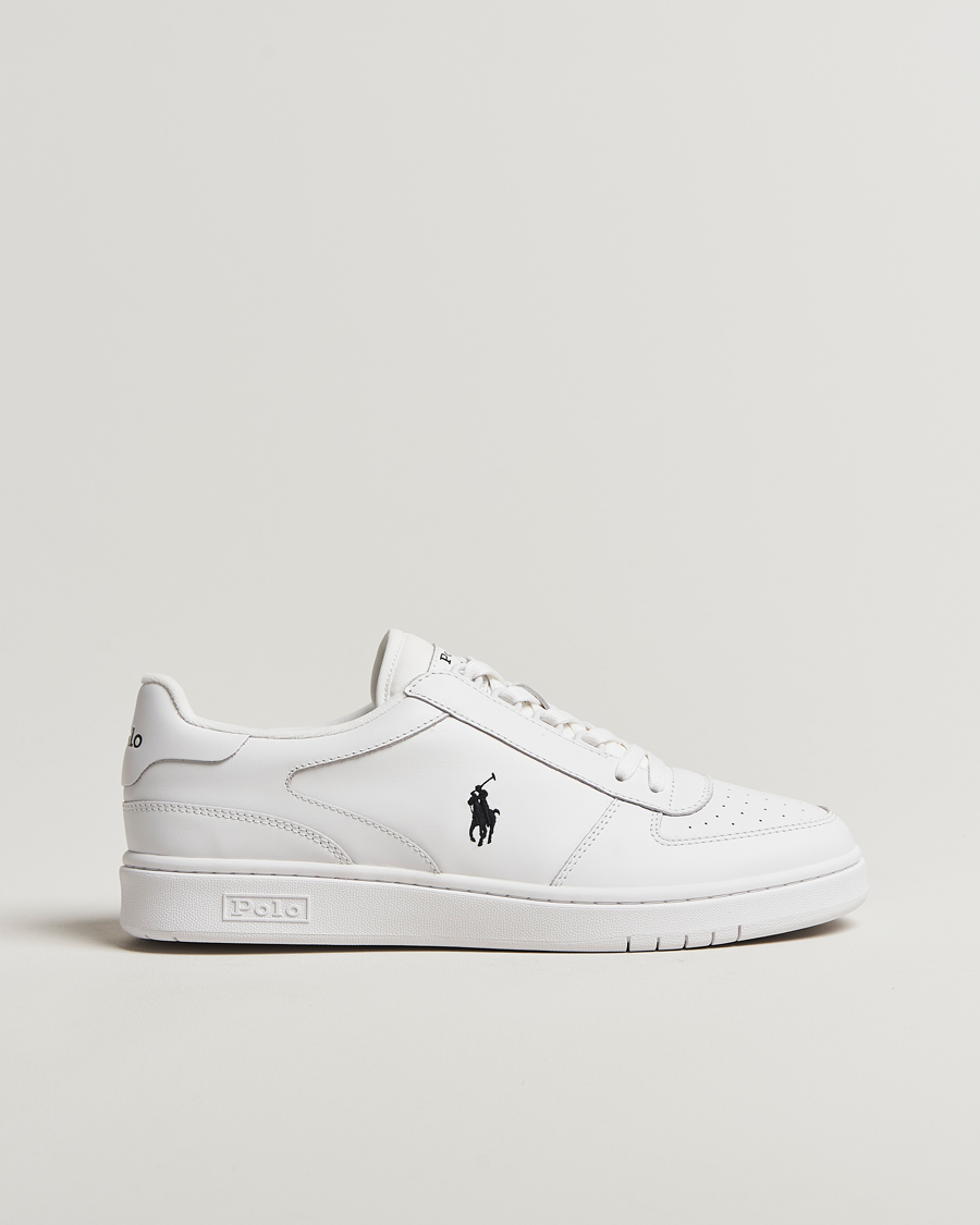 Herre | Sneakers | Polo Ralph Lauren | Polo Court Leather Sneaker White