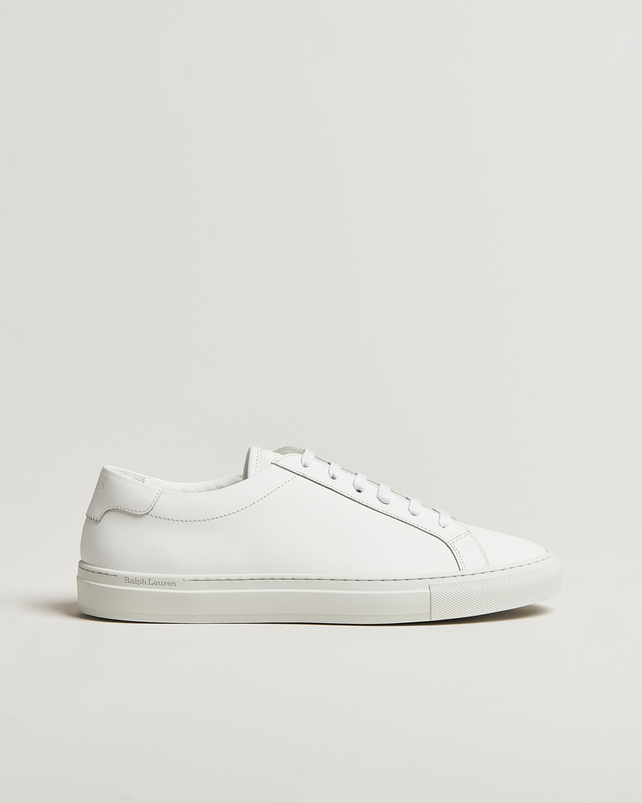 Herre | Sneakers | Polo Ralph Lauren | Jermain Lux Leather Sneaker White