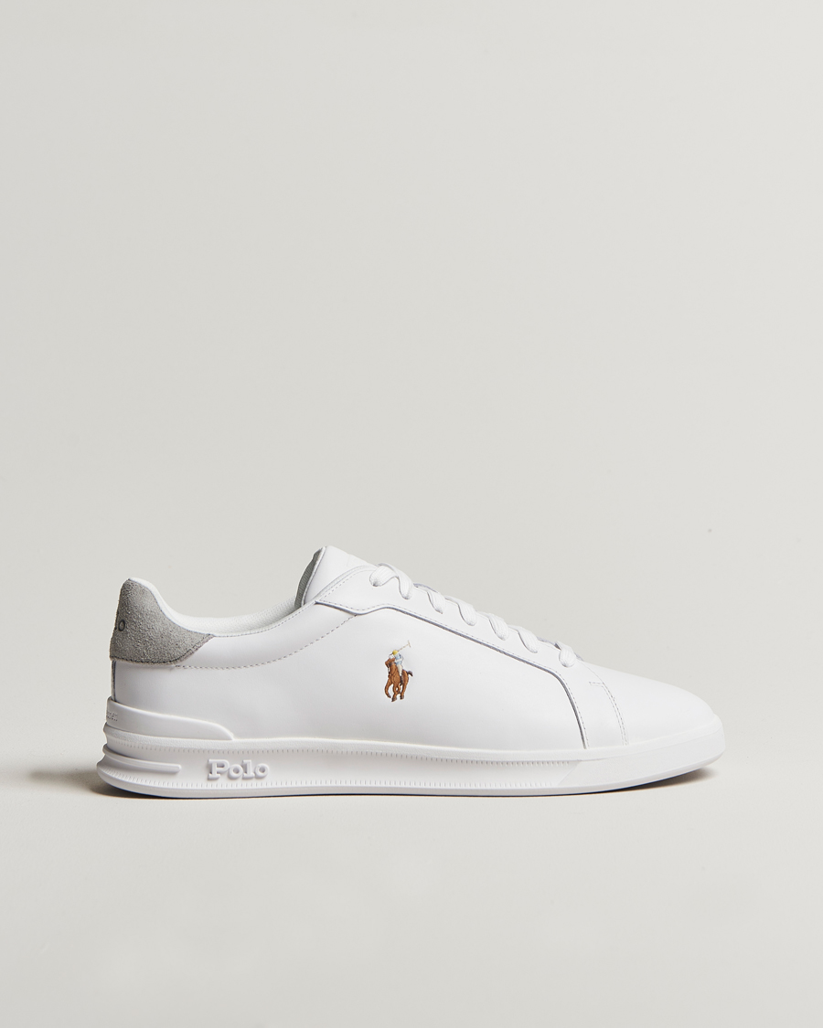 Herre | Sneakers | Polo Ralph Lauren | Heritage Court II Sneaker White/Grey