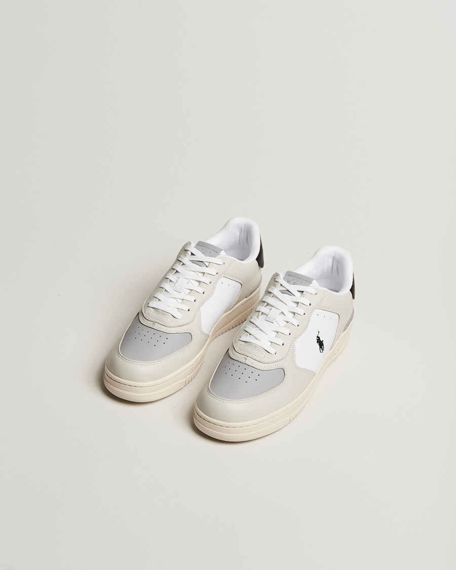Herre | Sneakers | Polo Ralph Lauren | Masters Court Sneaker Tonal Bianco