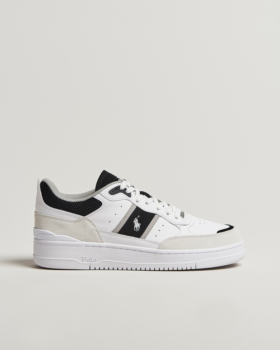 Herre | Sneakers | Polo Ralph Lauren | Masters SP 125 Sneaker White/Black/Grey