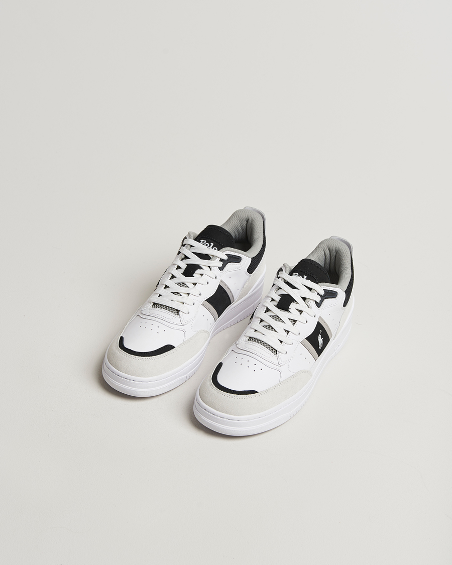 Herre | Sneakers | Polo Ralph Lauren | Masters SP 125 Sneaker White/Black/Grey
