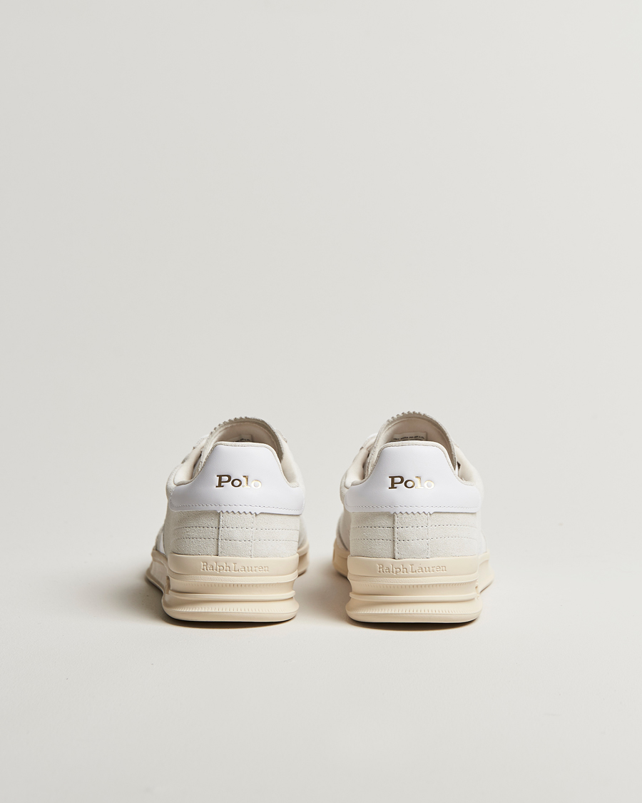 Herre | Sneakers | Polo Ralph Lauren | Aera Suede Sneaker Bianco/White