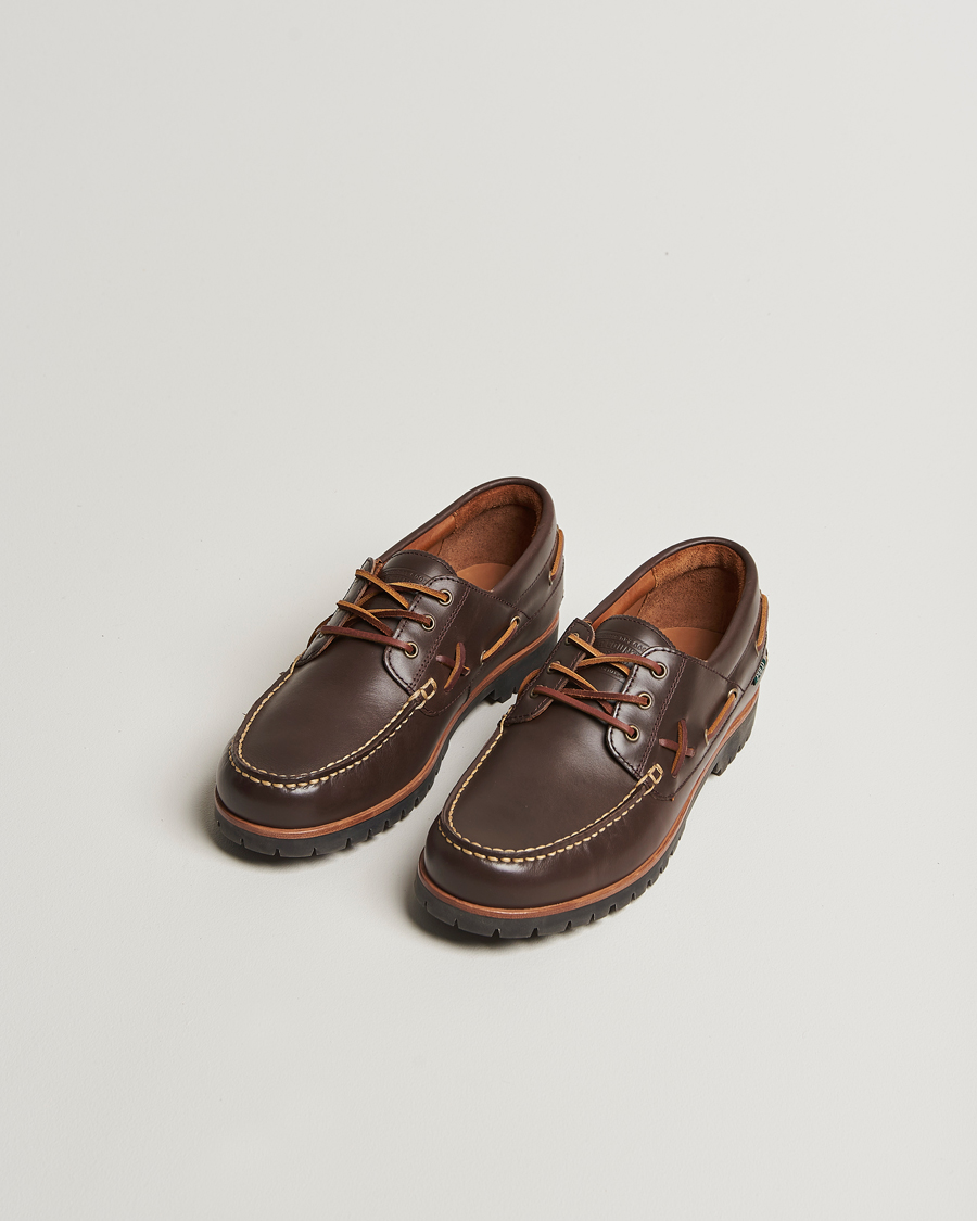 Herre | Seilersko | Polo Ralph Lauren | Ranger Leather Boat Shoe Dark Brown