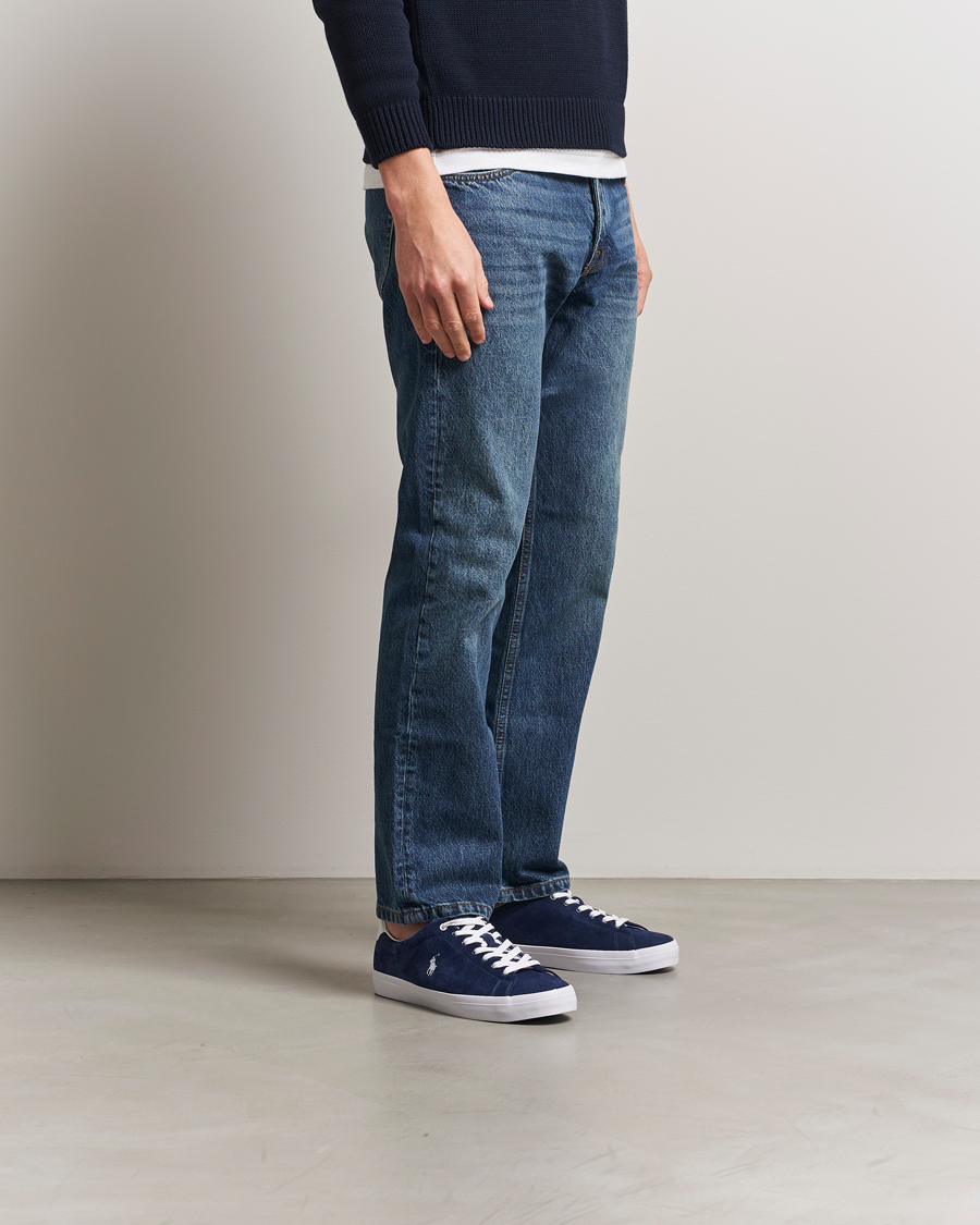 Herre | Sneakers | Polo Ralph Lauren | Longwood Suede Sneaker Navy