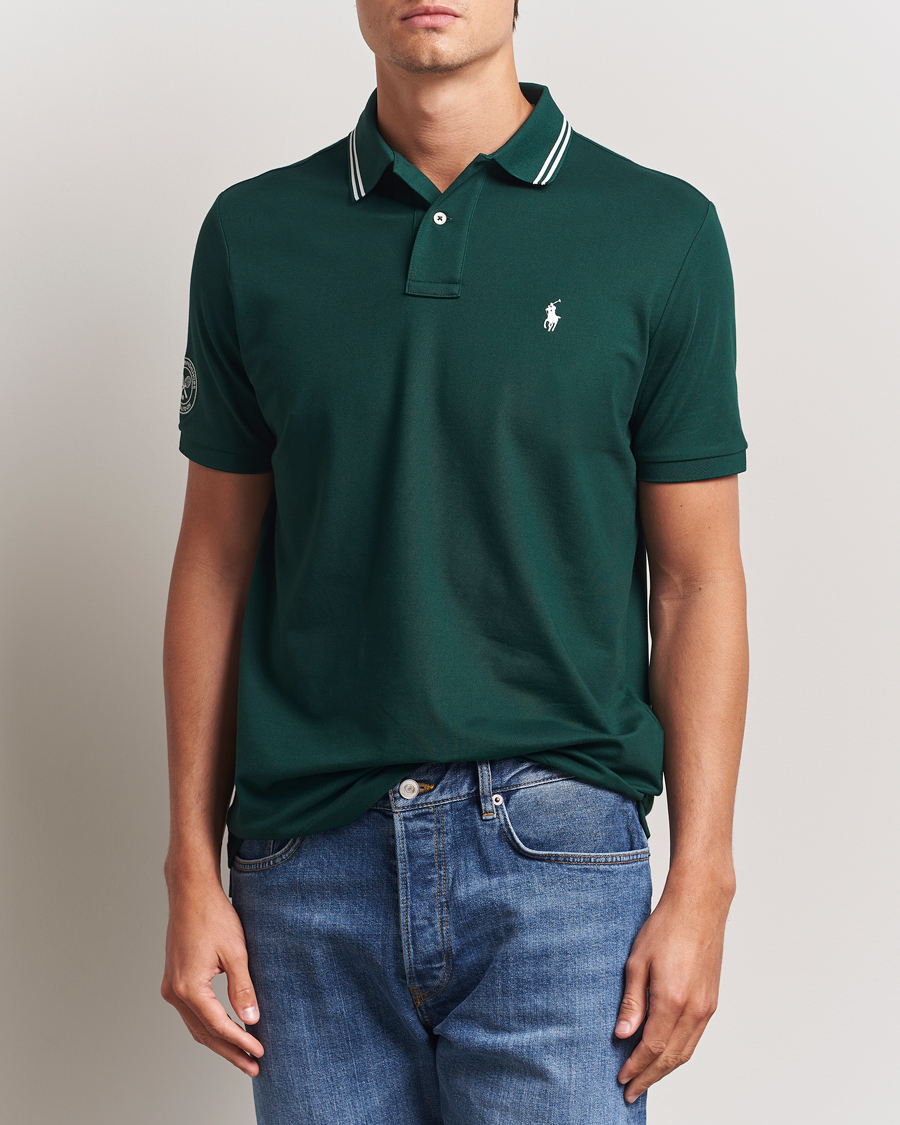 Herre | Pikéer | Polo Ralph Lauren | Wimbledon Performance Polo Moss Agate