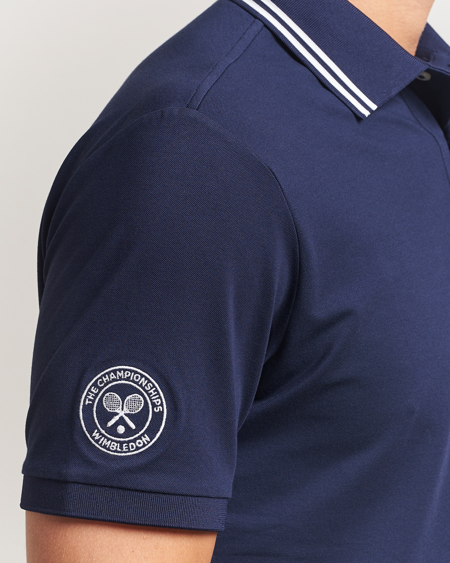 Herre | Pikéer | Polo Ralph Lauren | Wimbledon Performance Polo Refined Navy