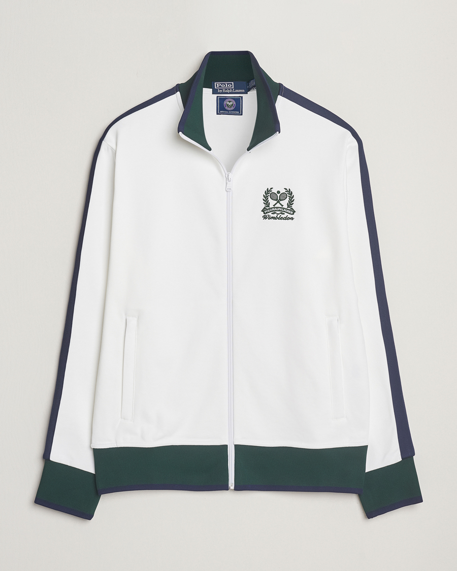 Herre | Gensere | Polo Ralph Lauren | Wimbledon Full-Zip Ceramic White