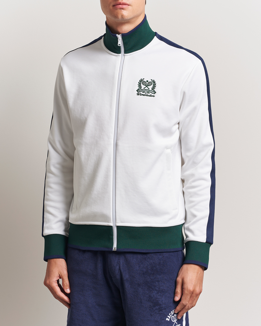 Herre | Gensere | Polo Ralph Lauren | Wimbledon Full-Zip Ceramic White