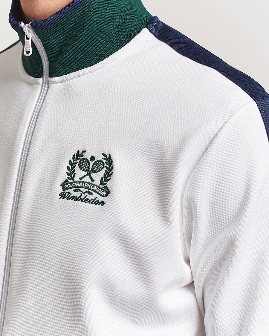 Herre | Gensere | Polo Ralph Lauren | Wimbledon Full-Zip Ceramic White