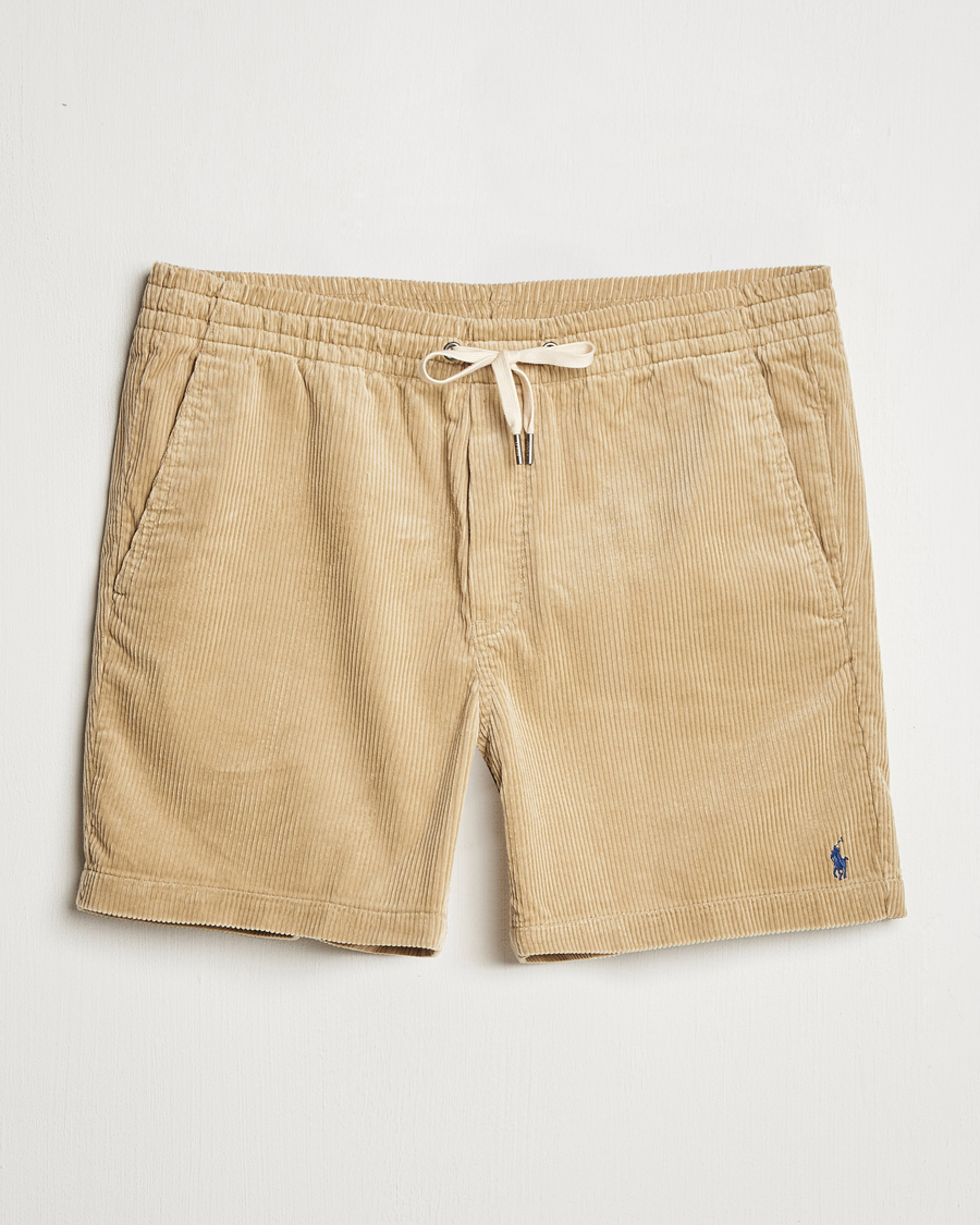 Herre | Shorts | Polo Ralph Lauren | Prepster Corduroy Drawstring Shorts Coastal Beige
