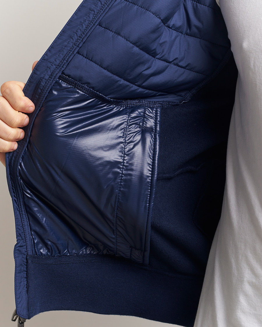 Herre | Gensere | RLX Ralph Lauren | Heavy Teach Wool Full Zip Pullover Refined Navy
