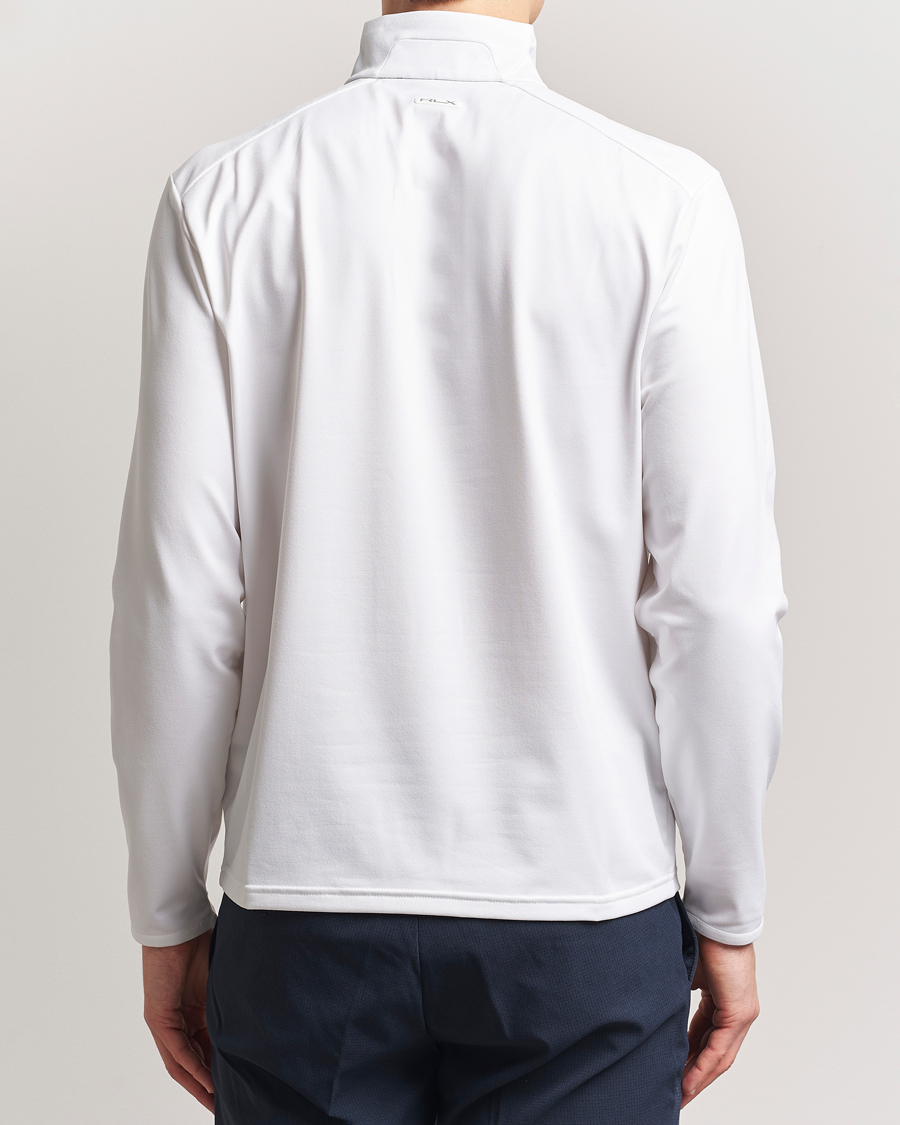 Herre | Gensere | RLX Ralph Lauren | New Lux Performance Half Zip Ceramic White