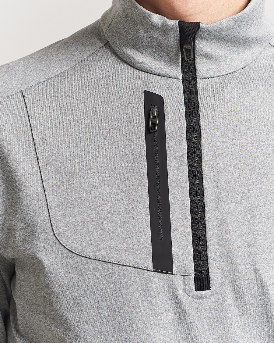 Herre | Golfklær | RLX Ralph Lauren | Luxury Jersey Half Zip Andover Heather
