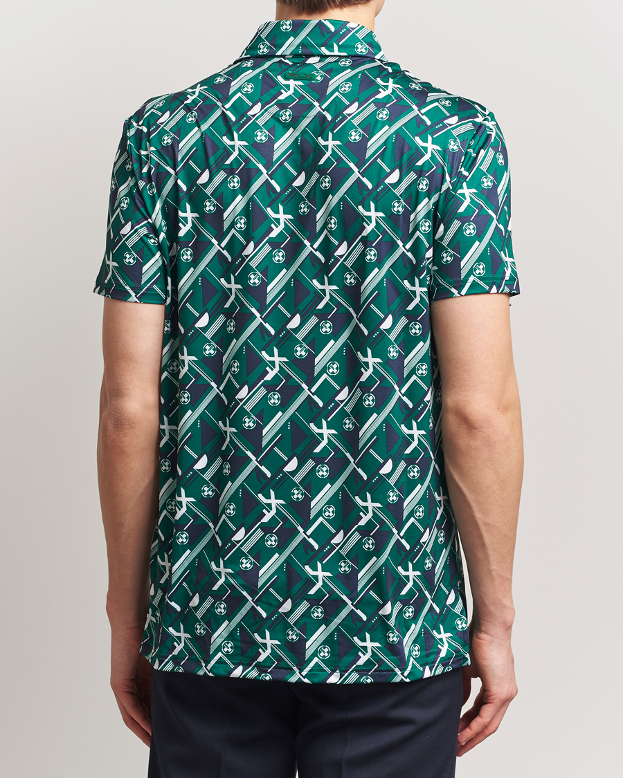 Herre | Pikéer | RLX Ralph Lauren | Airflow Active Polo Kelly Green/Action Graphic