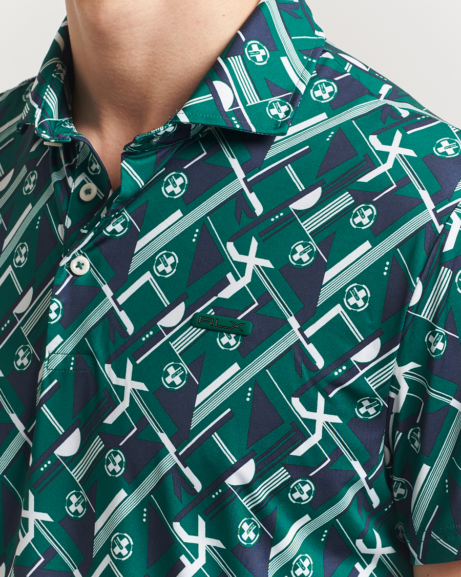Herre | Pikéer | RLX Ralph Lauren | Airflow Active Polo Kelly Green/Action Graphic