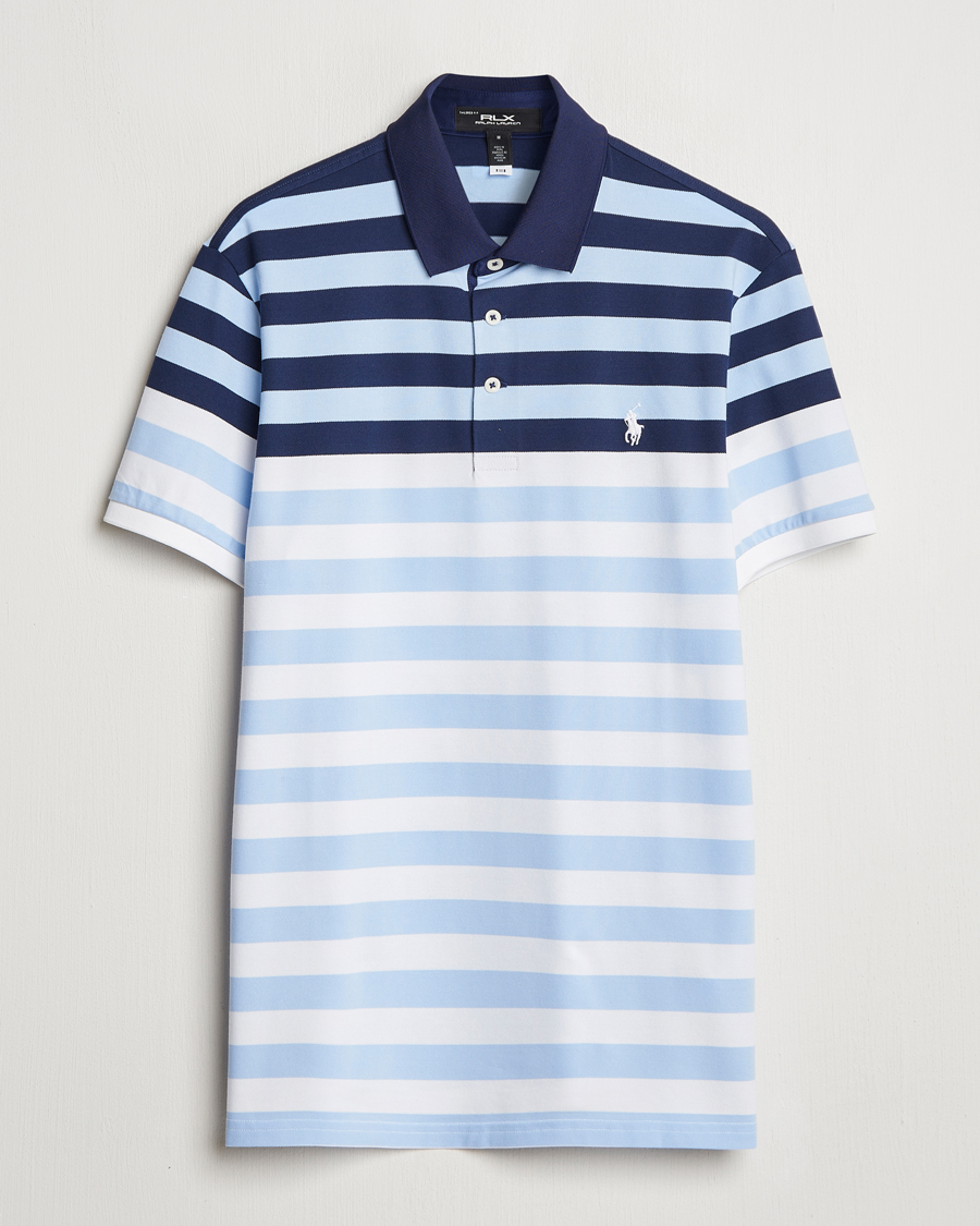 Herre | Pikéer | RLX Ralph Lauren | Performance Pique Office Blue Multi
