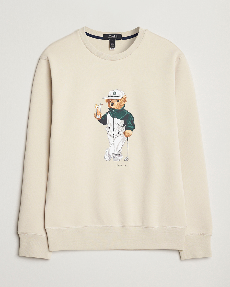 Herre | Gensere | RLX Ralph Lauren | Golf Bear Active Sweatshirt Basic Sand