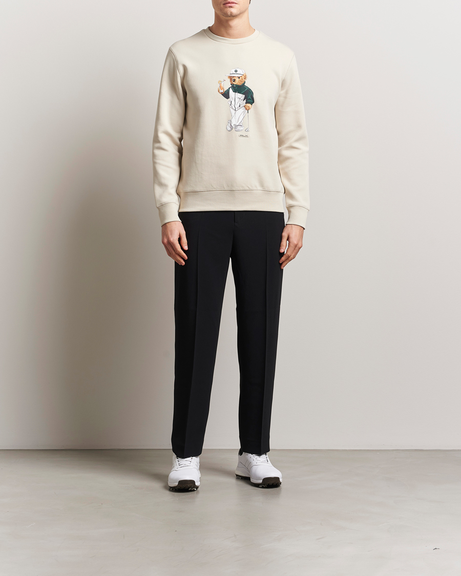 Herre | Gensere | RLX Ralph Lauren | Golf Bear Active Sweatshirt Basic Sand