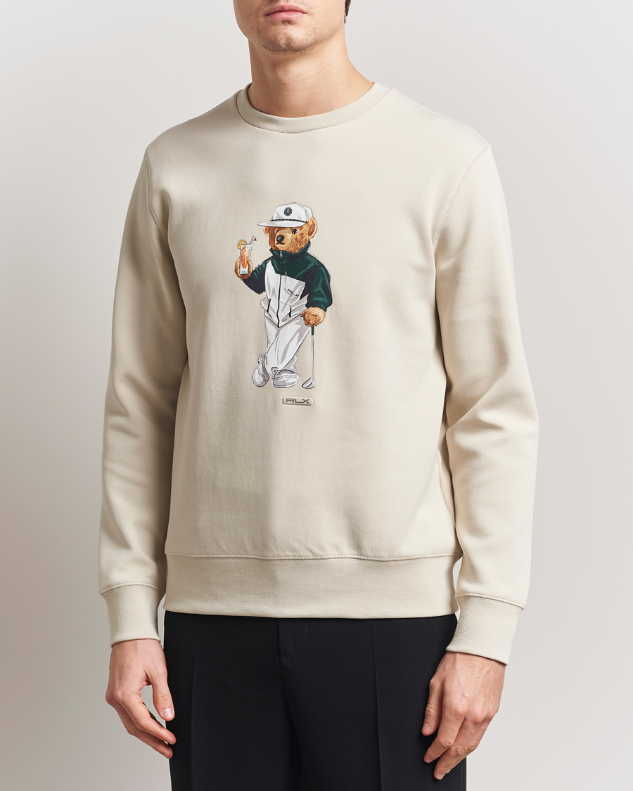 Herre | Gensere | RLX Ralph Lauren | Golf Bear Active Sweatshirt Basic Sand