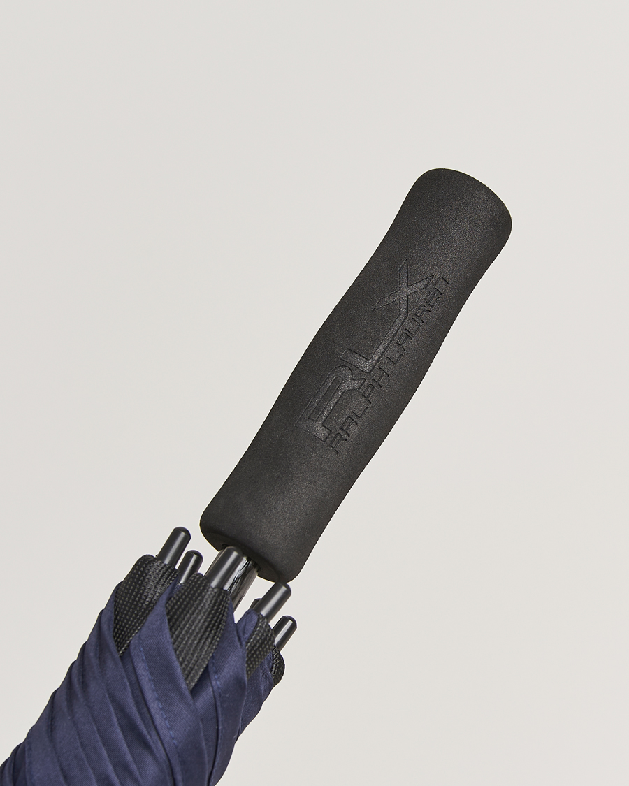 Herre | RLX Ralph Lauren Large Golf Umbrella Navy Multi | RLX Ralph Lauren | Large Golf Umbrella Navy Multi