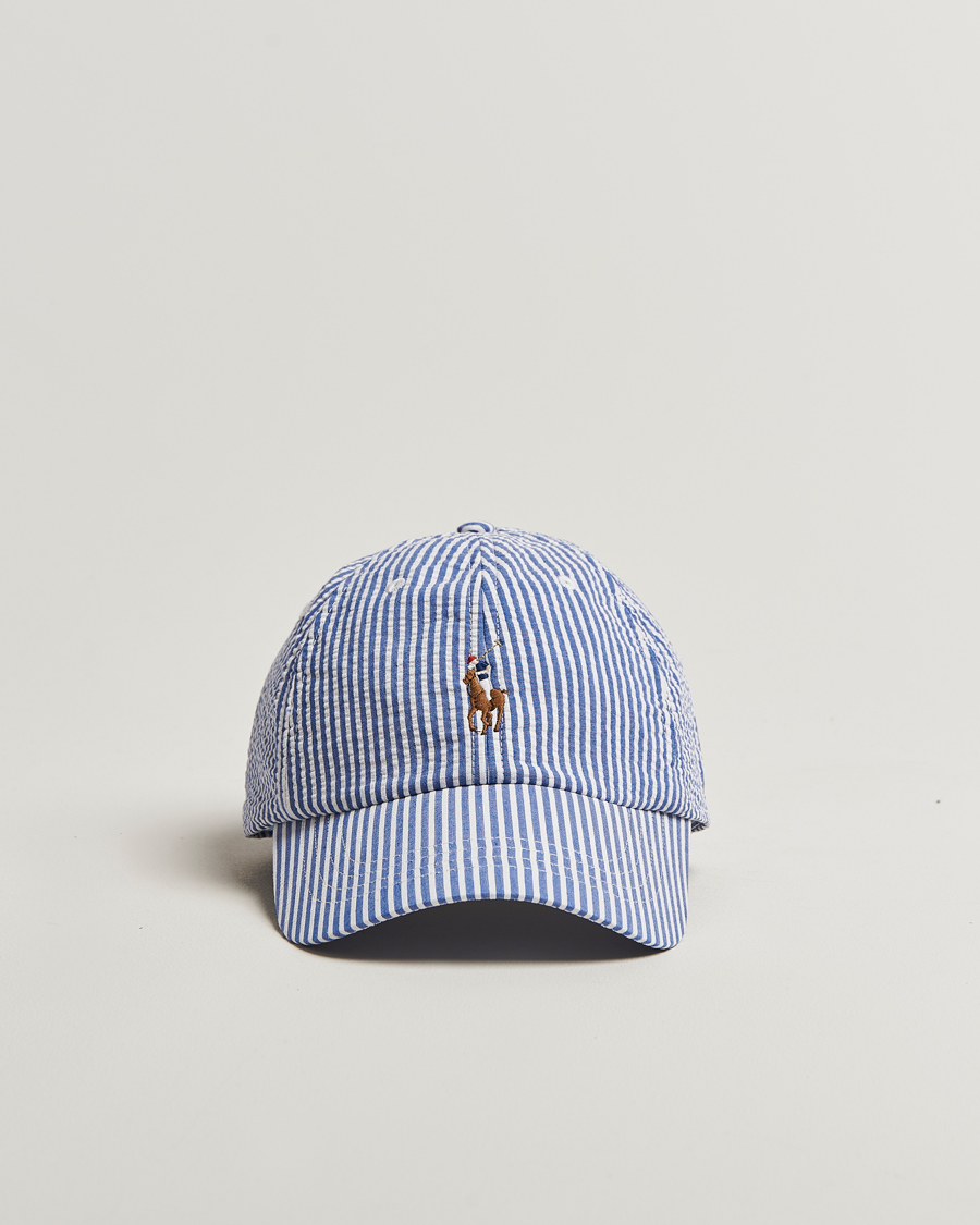Herre | Hatter og capser | Polo Ralph Lauren | Seersucker Cap Cruise Royal