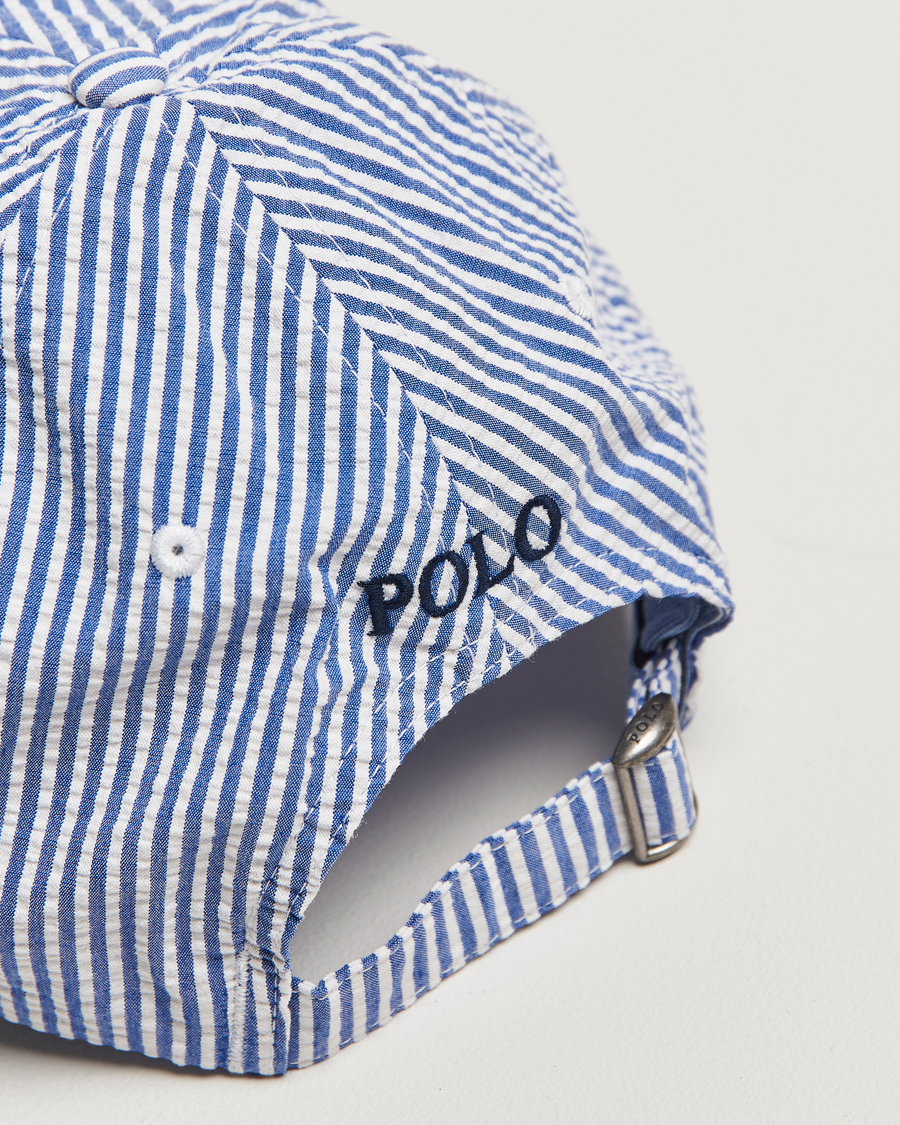 Herre | Hatter og capser | Polo Ralph Lauren | Polo Ralph LaurenSeersucker CapCruise Royal