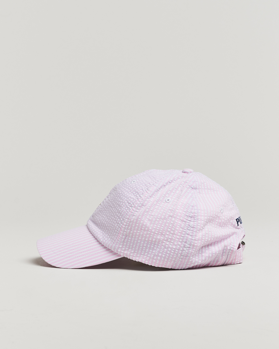 Herre | Hatter og capser | Polo Ralph Lauren | Seersucker Cap Carmel Pink