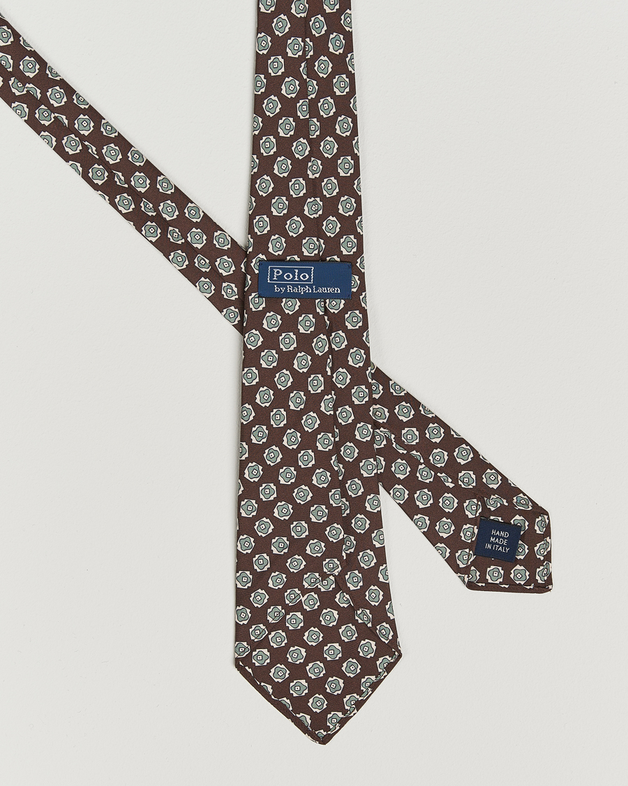Herre | Slips | Polo Ralph Lauren | Vintage Archive Neats Tie Brown