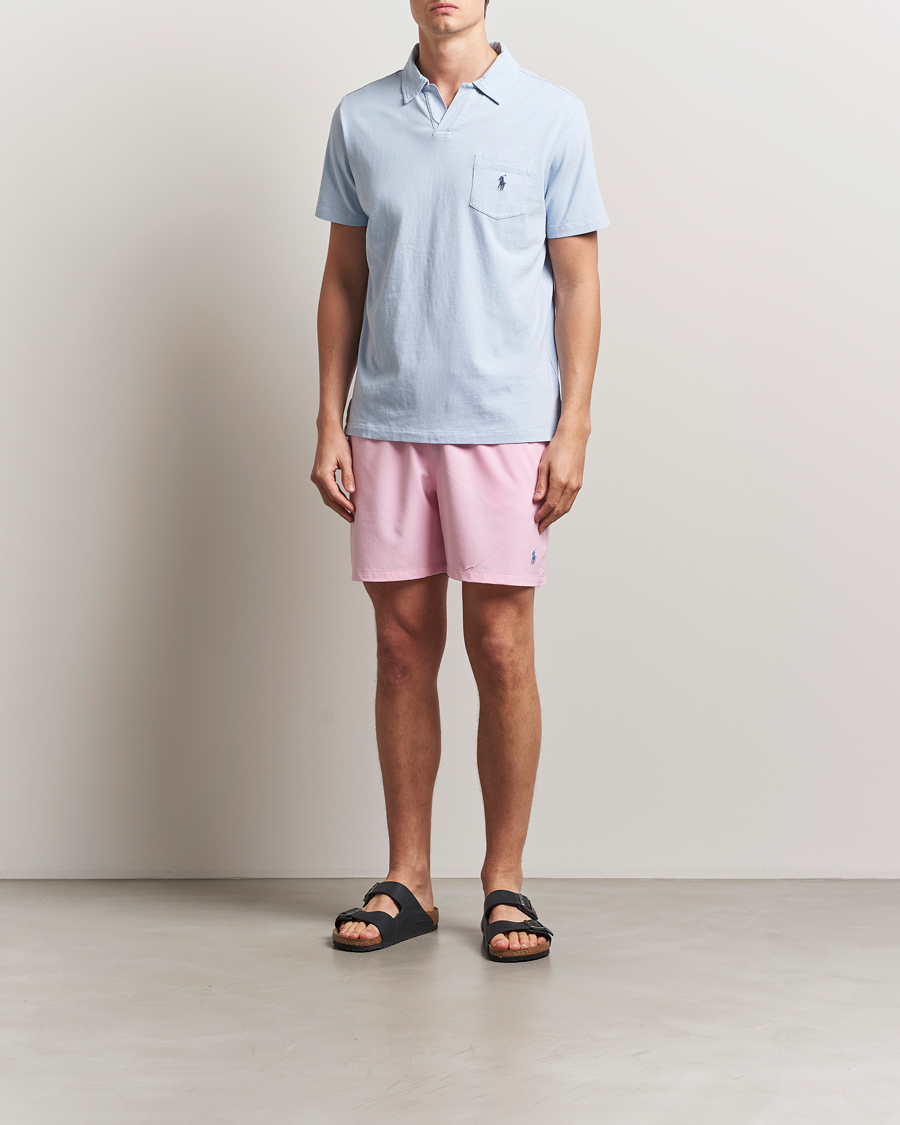 Herre | Badeshorts | Polo Ralph Lauren | Recycled Traveler Swimshorts Carmel Pink