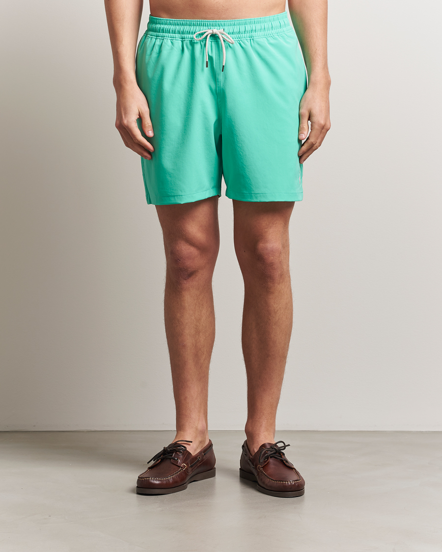 Herre | Badeshorts | Polo Ralph Lauren | Recycled Traveler Swimshorts Sunset Green