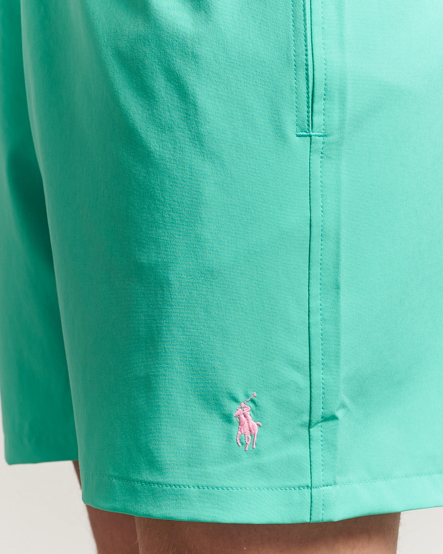 Herre | Badeshorts | Polo Ralph Lauren | Recycled Traveler Swimshorts Sunset Green